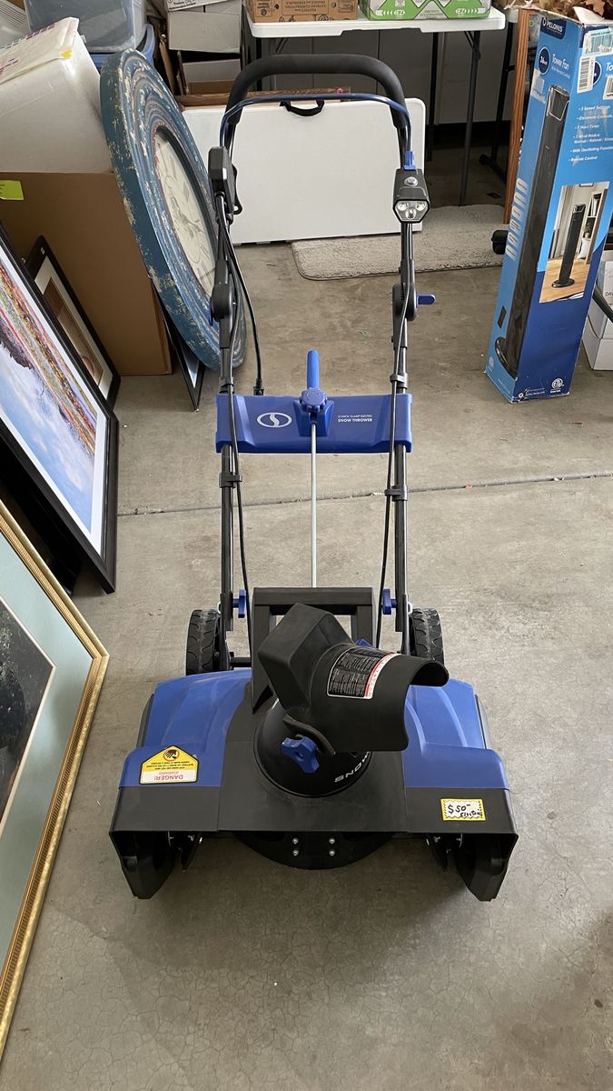 21 inch electric snow thrower
