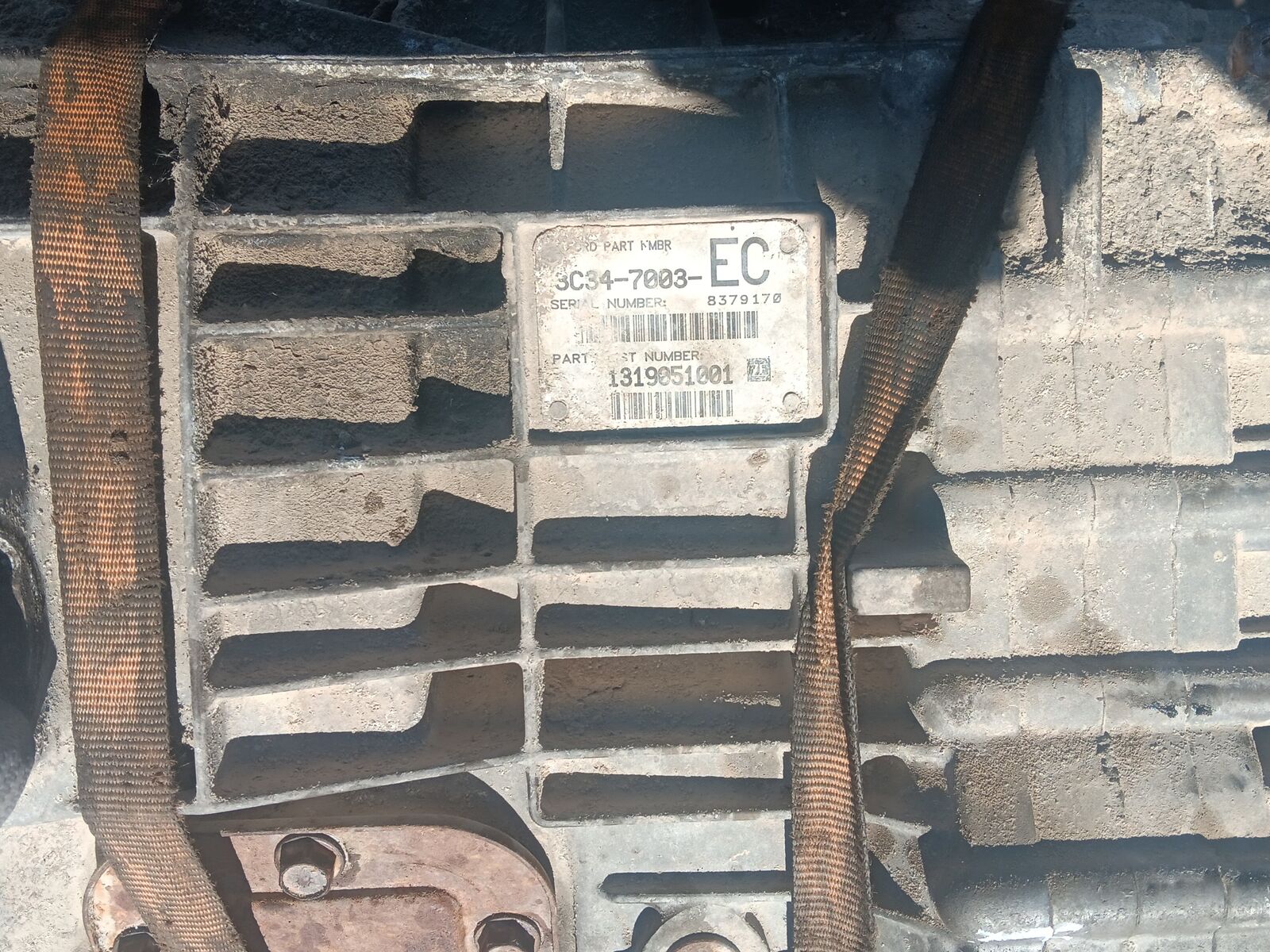 2004 ford zf6-750 6 speed manual transmission diesel 6.0 2wd