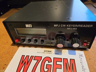 MFJ CW KEYER/READER, Model # MFJ-464