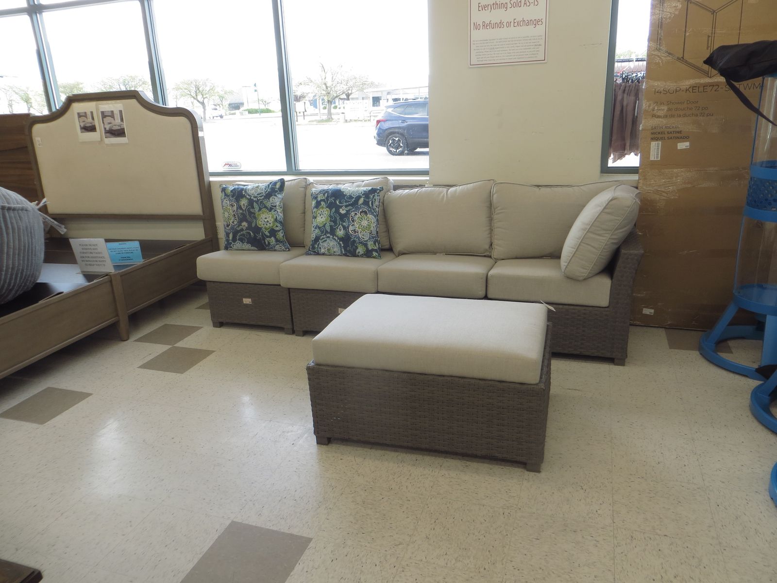 Westchester Sectional Seating Set, 5-Piece Pacific Casual 2127093 #105850