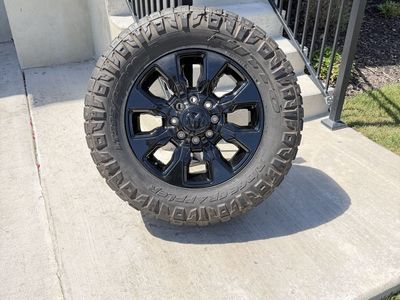 Dodge Ram 3500 Limited Rims and Tires 295/65R20