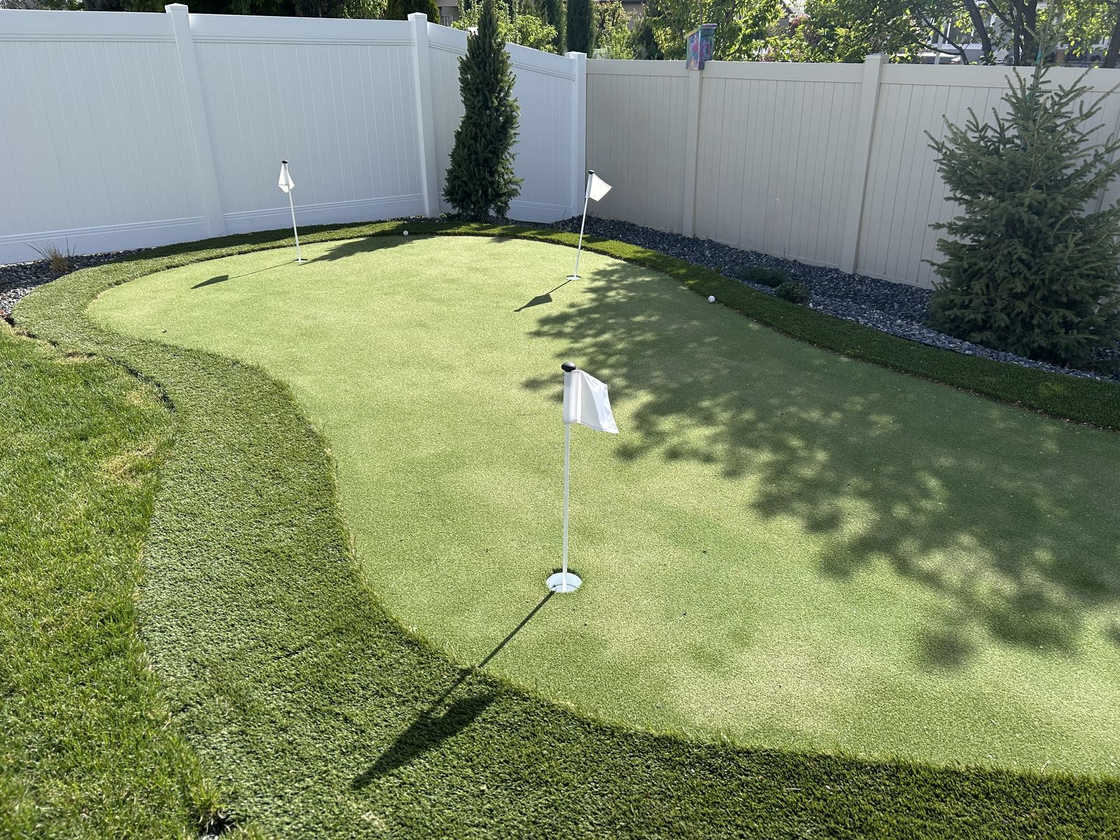 Outdoor Putting Green