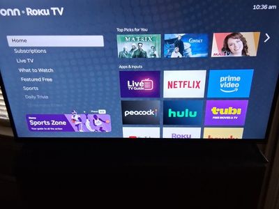 Onn. Roku TV Smart TV - Stream your favorite shows!