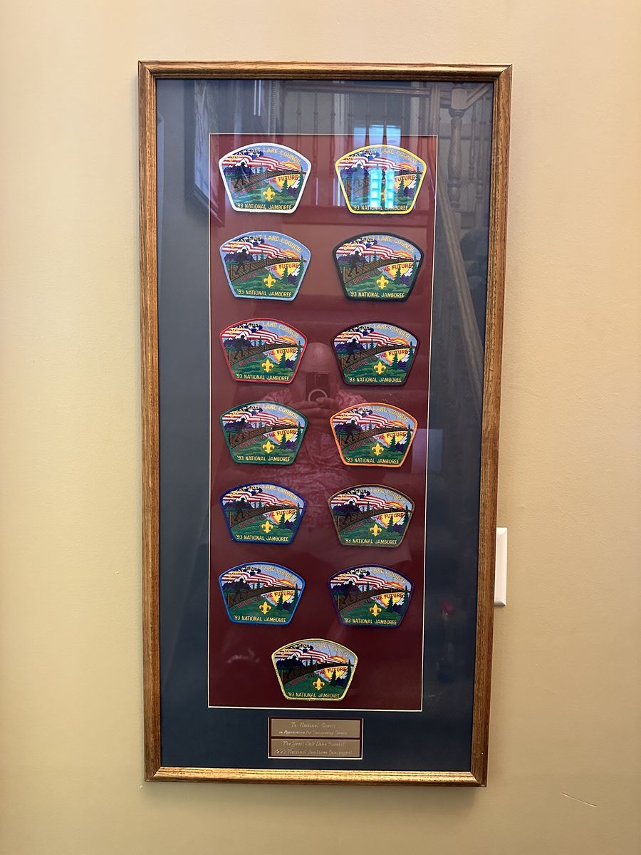 1993 Great Salt Lake Council National Jamboree Set of Patches