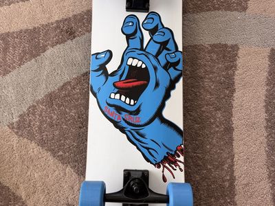 Santa Cruz Skateboard - never road just hung on a wall for years