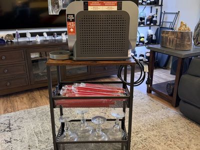 Ninja Slushi Frozen Drink Maker with Cart, Glasses, Straws, and Syrups