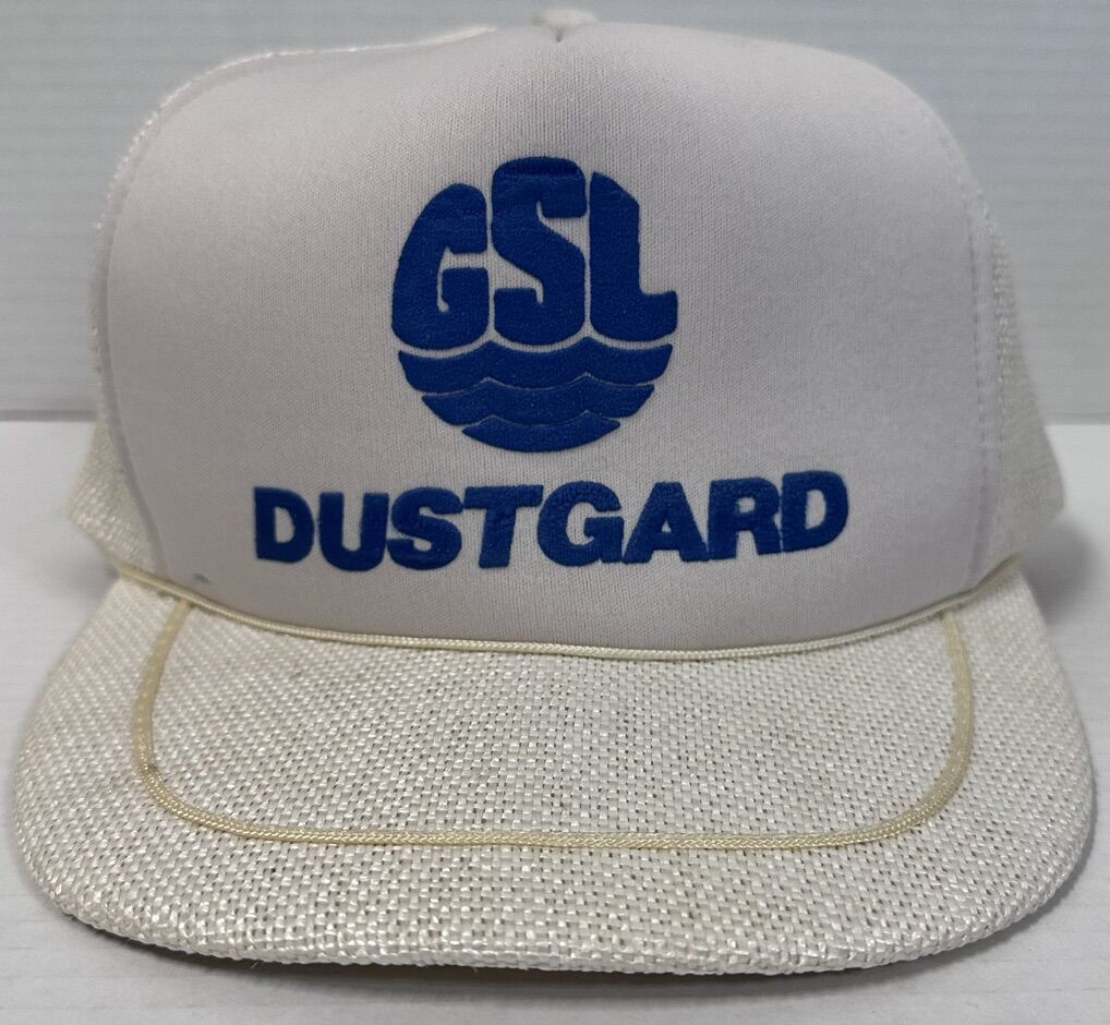 VTG 80's GSL Dustgard Trucker Style Snapback