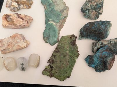 Assorted Raw & Polished Gemstones - Natural Mineral Collection