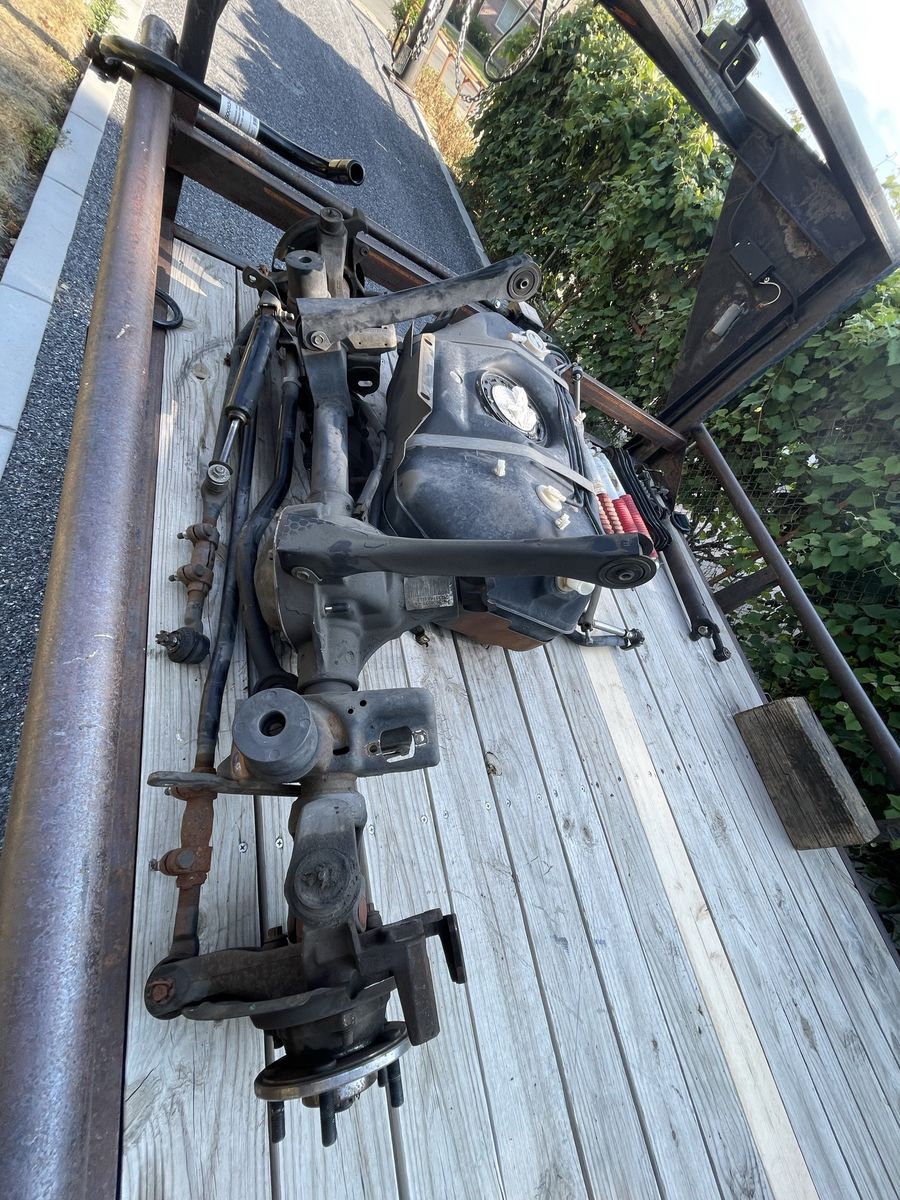 06 Jeep Wrangler Dana 30 front axle