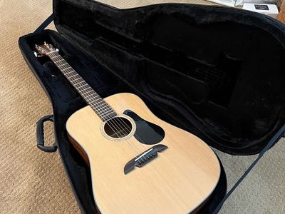Alvarez Acoustic Guitar with Hard Case - Very Good Condition