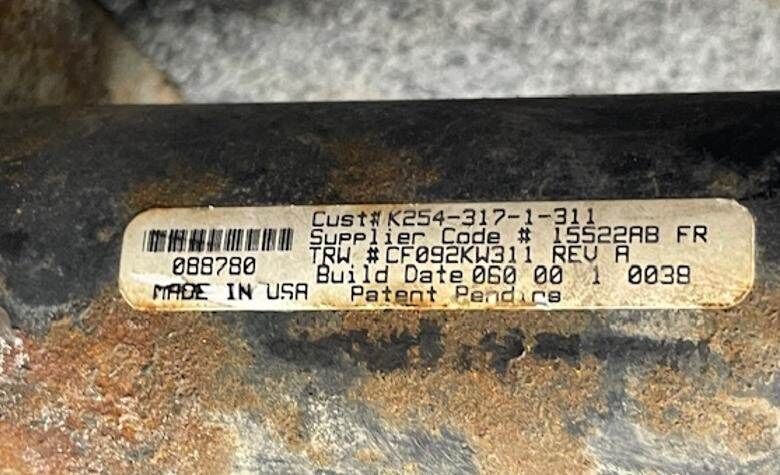 Kenworth Steering Column