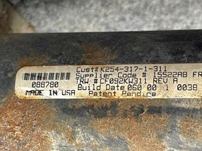 Kenworth Steering Column