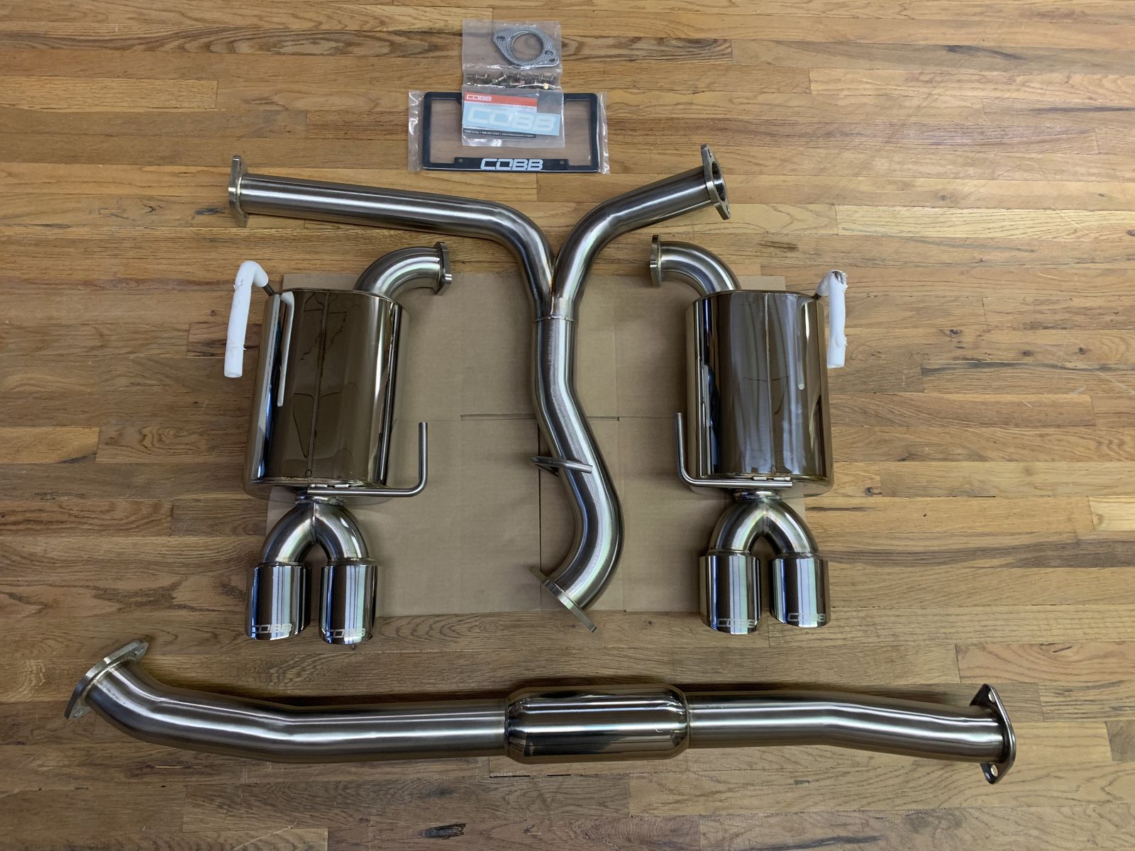 Subaru WRX STI Cobb Tuning Stainless 3″ Cat back Exhaust Exhaust System  for 2015-2021 Subaru WRX STI WRX STI Cobb 515132
