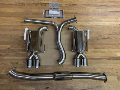 Subaru WRX STI Cobb Tuning Stainless 3″ Cat back Exhaust Exhaust System for 2015-2021 Subaru WRX STI WRX STI Cobb 515132
