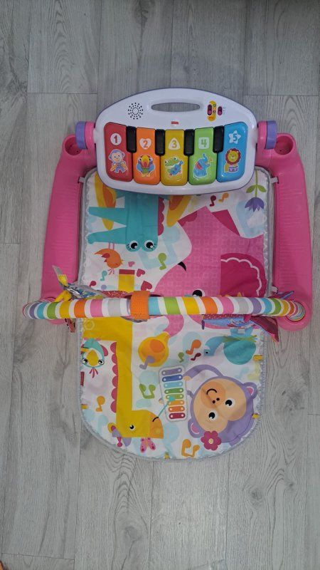 Fisher-Price Deluxe Kick 'n Play Baby Piano Gym