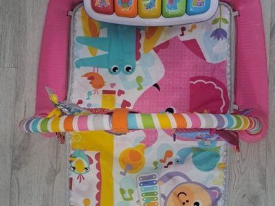 Fisher-Price Deluxe Kick 'n Play Baby Piano Gym