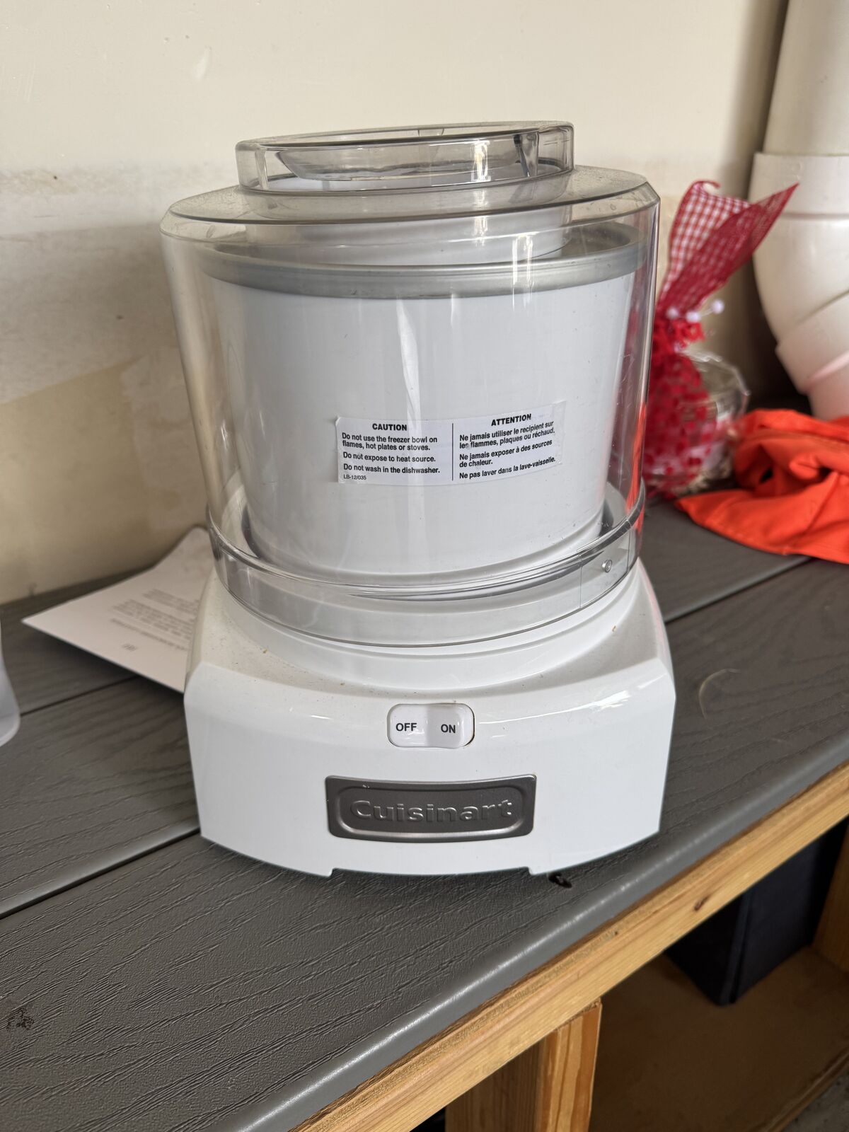 Cuisinart Ice Cream Maker