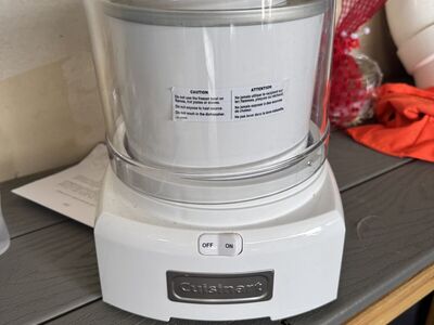 Cuisinart Ice Cream Maker
