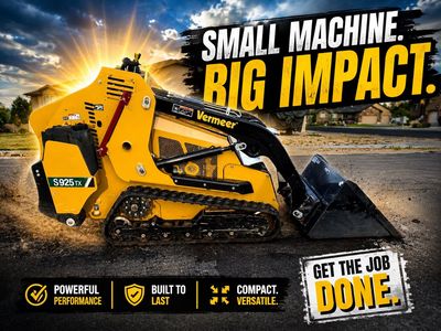 Vermeer S925TX Mini Skid Steer Track Loader
