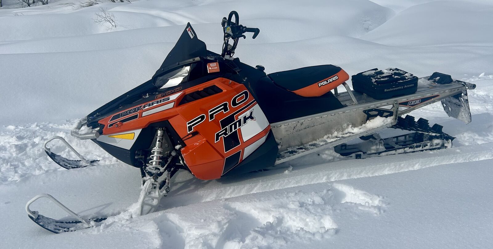 2014 Polaris Pro RMK 800 163”
