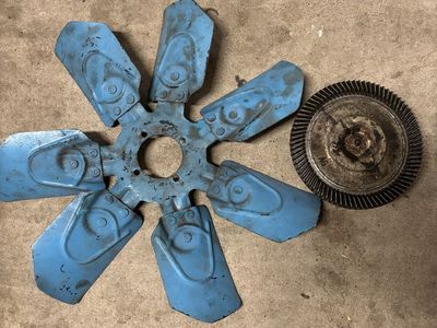 Small Block Mechanical Fan With Clutch