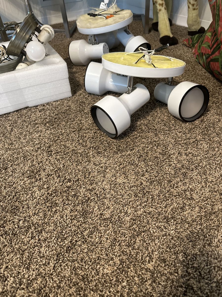 Four light fixtures