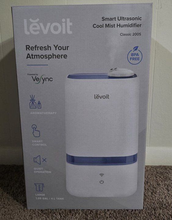 Levoit Classic 200S Smart Ultrasonic Cool Mist Humidifier 4L Tank