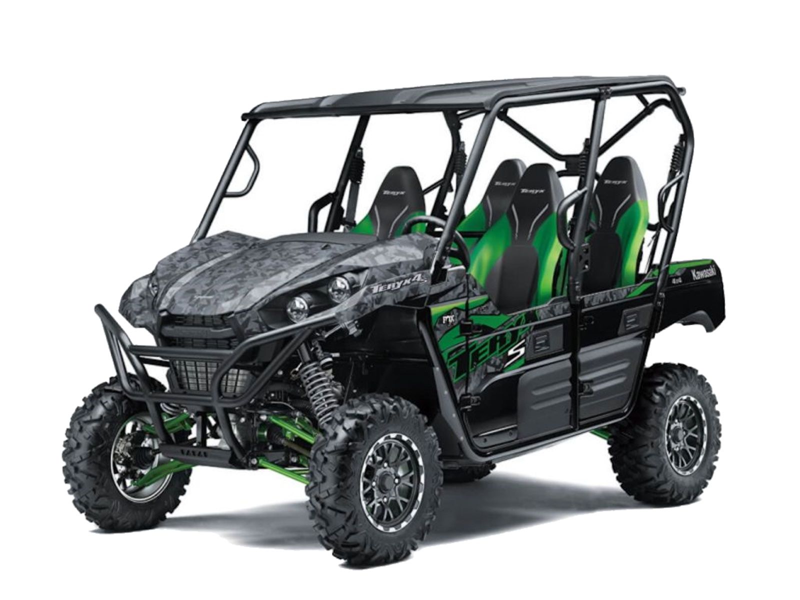 2023 Kawasaki Teryx4 S LE Camo Fragment Camo Gray