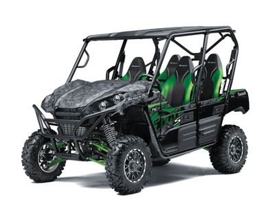 2023 Kawasaki Teryx4 S LE Camo Fragment Camo Gray