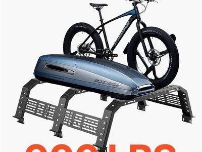 VEVOR Overland Truck Bed Rack, 54.3 68.3in Dodge Toyota GMC