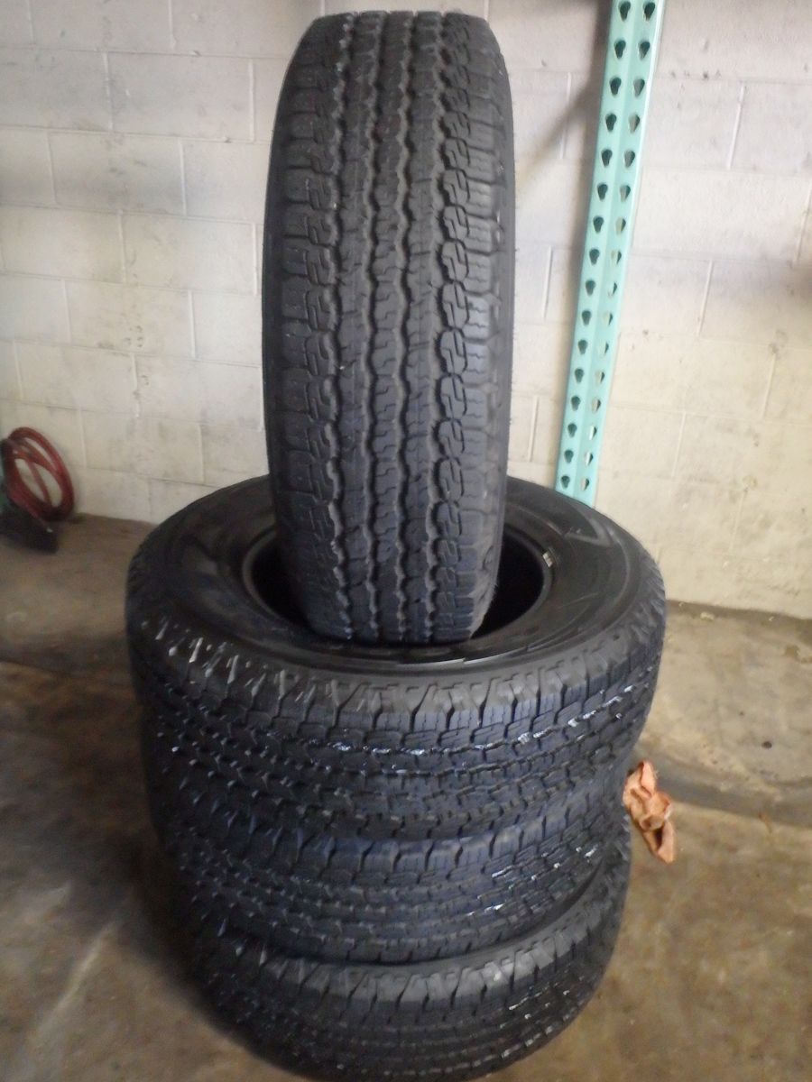 245/75R17 GOODYEAR WRANGELR A/T ADVENTURE SET OF USED TIRES