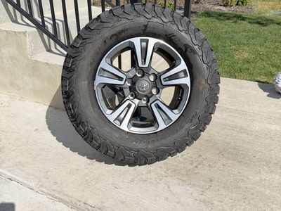 Toyota Tacoma 4Runner Rims and Tires 265/70R17 Bfg