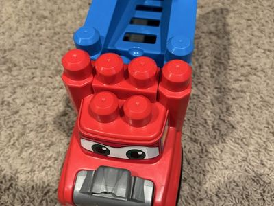 Mega Semi Truck With car