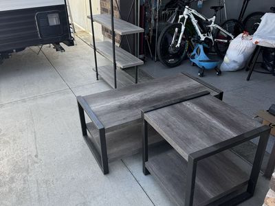 Matching tables & shelf