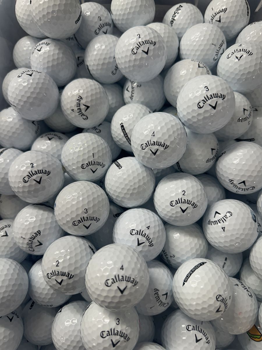 Hundreds of Like New Callaway “Super Soft” Balls