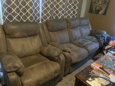 2 Recliners And A Couch