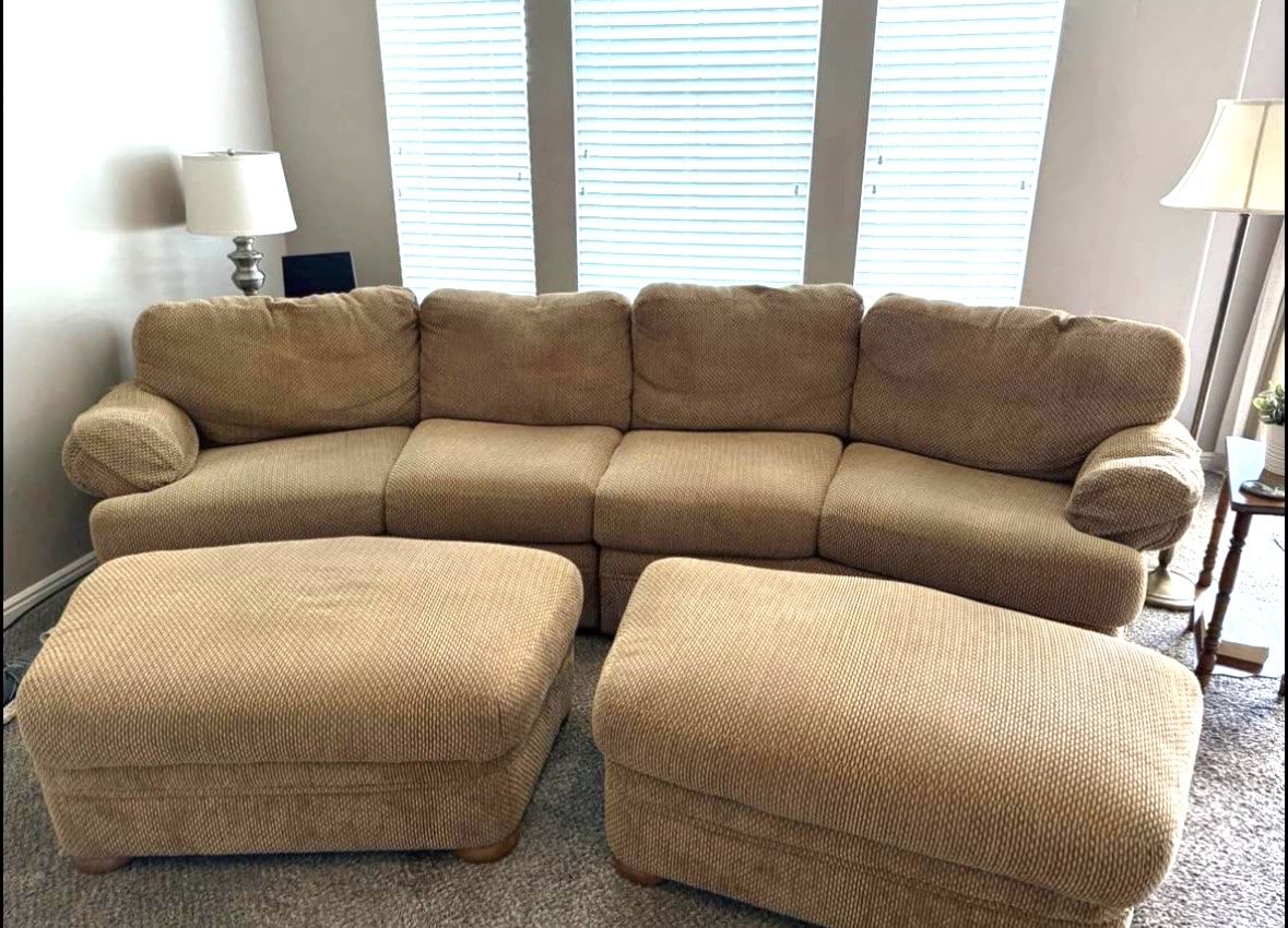 Flex steel sectional!