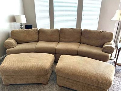 Flex steel sectional!