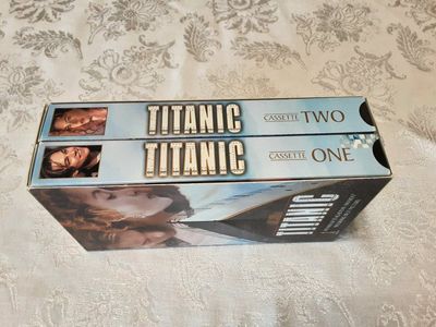 1997 TITANIC VHS MOVIES ONE AND TWO