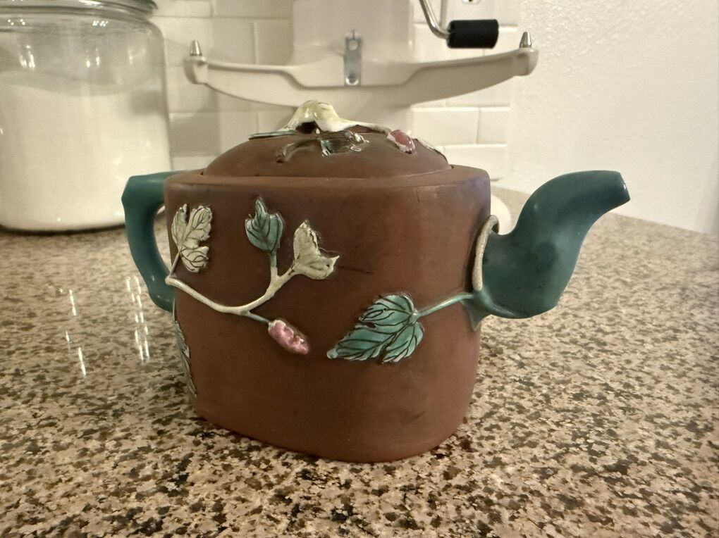 Antique Chinese Yixing Zisha Clay Teapot