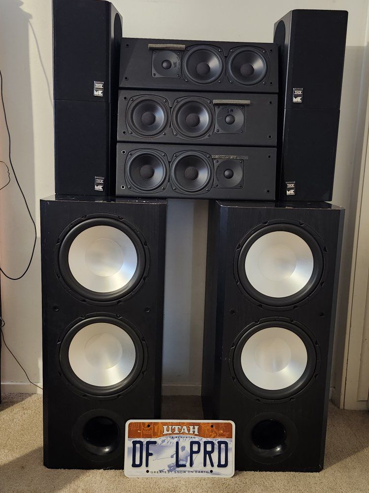 M&K Sound Miller & Kreisel 7.2 surround speakers