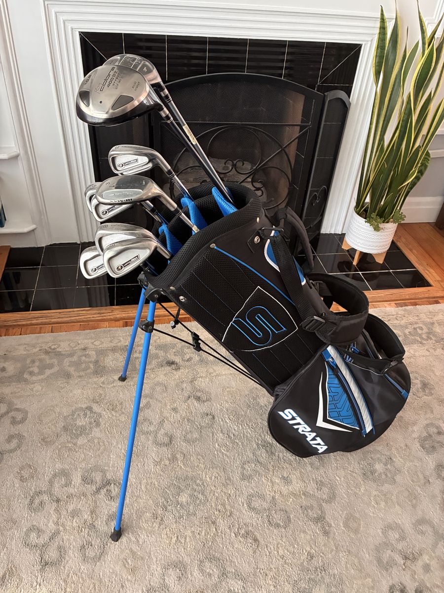 Full men’s Callaway Cobra Nicklaus golf clubs set