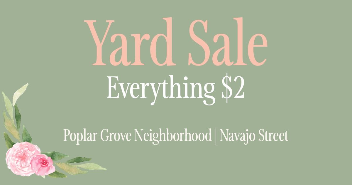 Salt Lake $2 Yard Sale