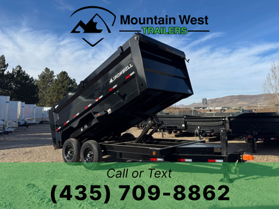 2026 Iron Bull 7X14-14.9K Dump Trailer w/ 4ft Sides
