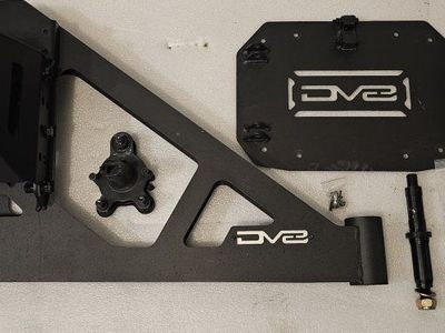 DV8 MTO Spare Tire Swing Jeep JL