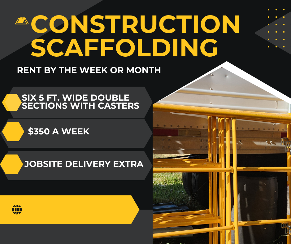 BilJax Construction Scaffolding For Rent