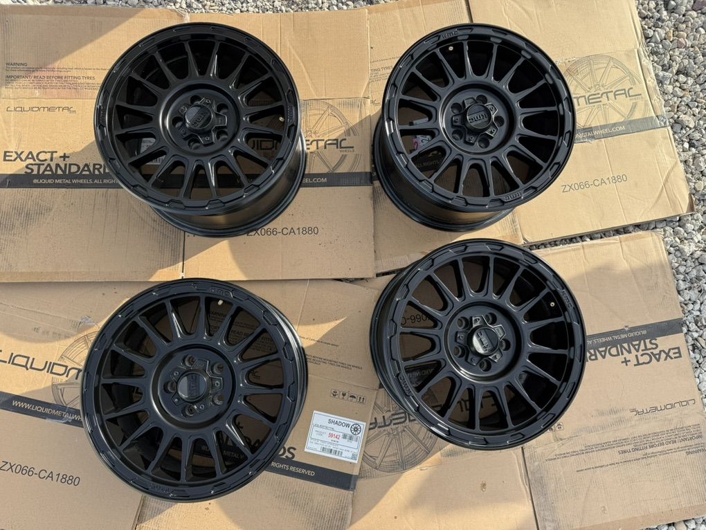 17x8 ET 35 KMC Wheels 5x114.3