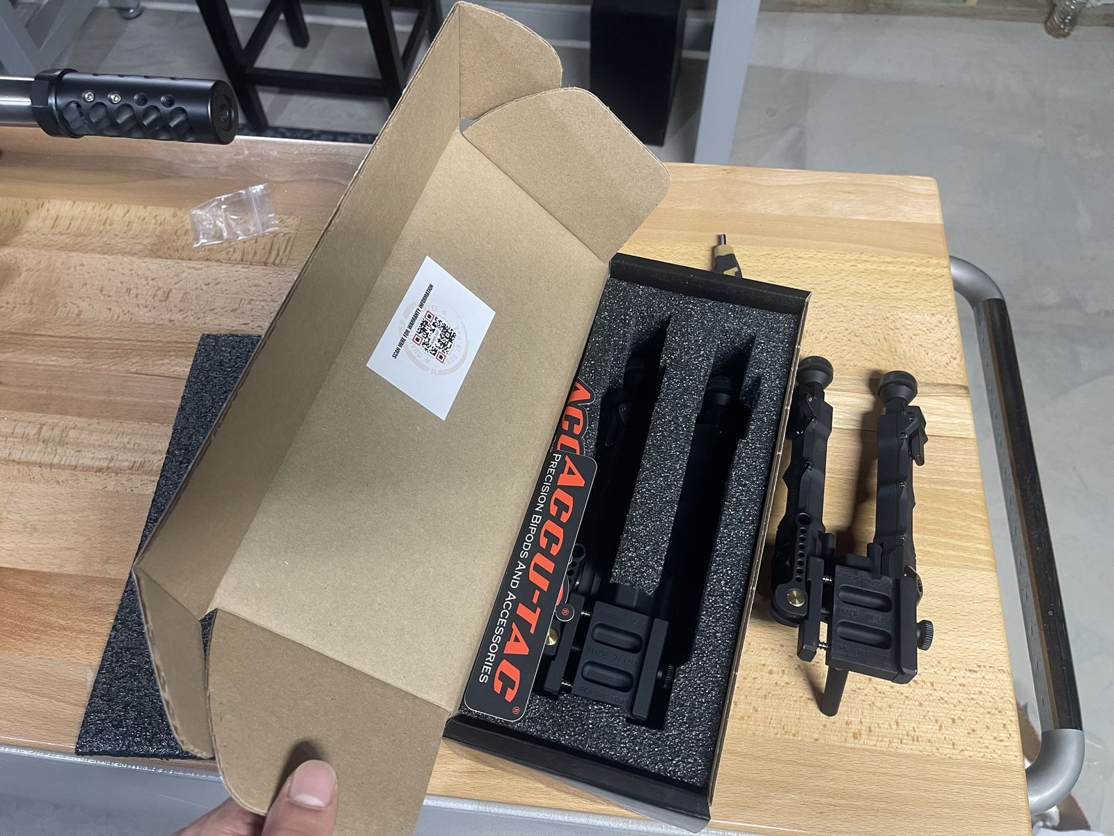 Accu-Tac BR-4 Precision Rifle Bipod with Original Packaging