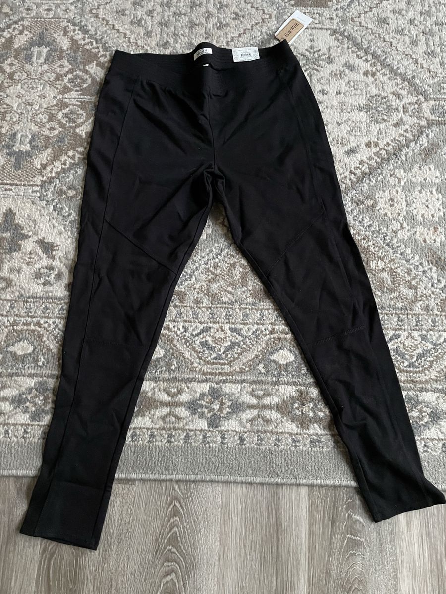 Mudd xl high rise pull on ponte black jegging pants
