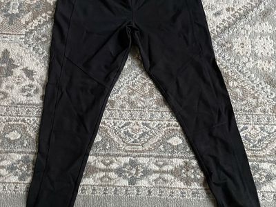 Mudd xl high rise pull on ponte black jegging pants